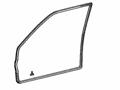 1989 Toyota Tercel Door Seal - 67862-16230