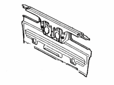 Toyota 58307-16280 Panel Sub-Assy, Body Lower Back