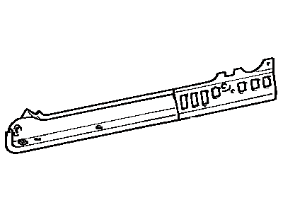 Toyota 61401-16140 Panel, Rocker, Outer RH