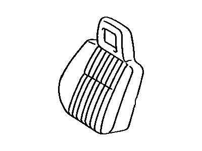 1990 Toyota Tercel Seat Cover - 71073-16810-03