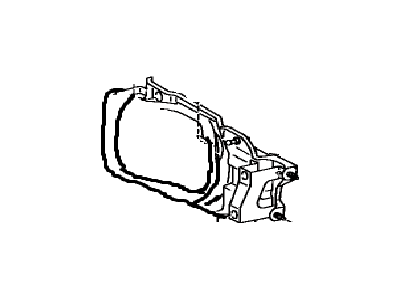 Toyota 81105-16410 Passenger Side Headlamp Housing Sub-Assembly