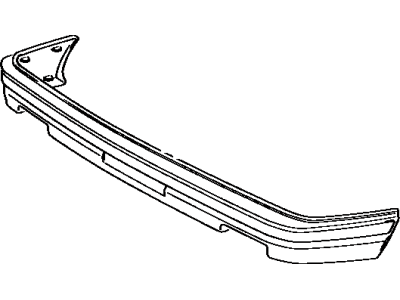 1989 Toyota Tercel Bumper - 52119-16220