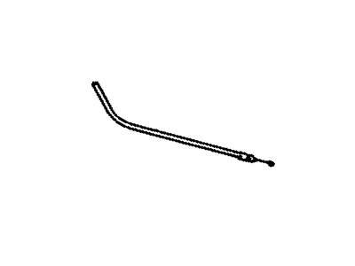 Toyota Tercel Fuel Door Release Cable - 77035-16070