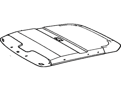 Toyota 63311-16220-05 HEADLINING Assembly, Roof