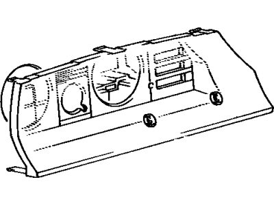 Toyota 83138-89153 Glass, Combination Meter