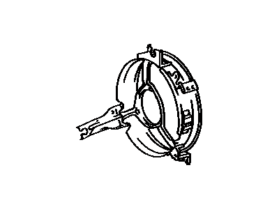 Toyota 88454-02020 SHROUD, Fan