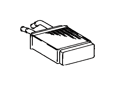 1987 Toyota Tercel Heater Core - 87107-16160