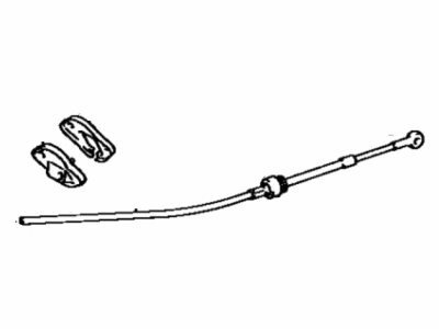 Toyota Tercel Shift Cable - 33820-16050