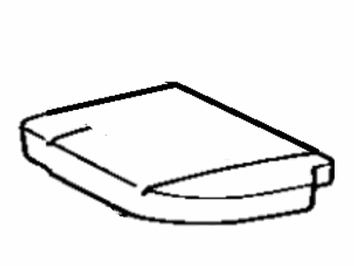 1987 Toyota Tercel Seat Cushion - 71612-16040