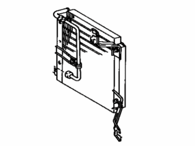 1987 Toyota Tercel A/C Condenser - 88460-16140