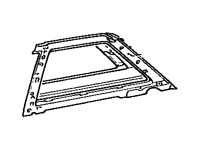 Toyota 61731-16130 Panel, Roof Side, Inner RH