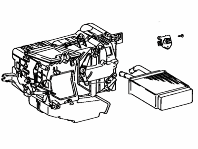 Toyota 87150-16210 Radiator Assembly, Heater
