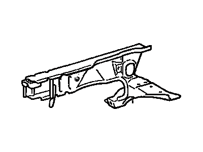 Toyota 57102-16120 Member Sub-Assy, Front Side, LH