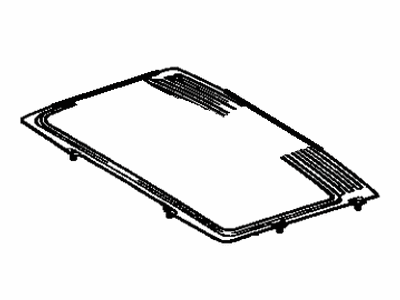 Toyota 63142-32030 Reinforcement, Roof Panel