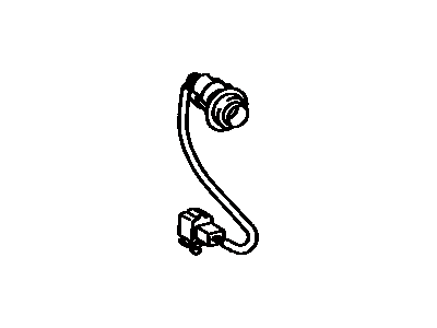 Toyota 81675-32020 Socket & Wire, Back-Up Lamp