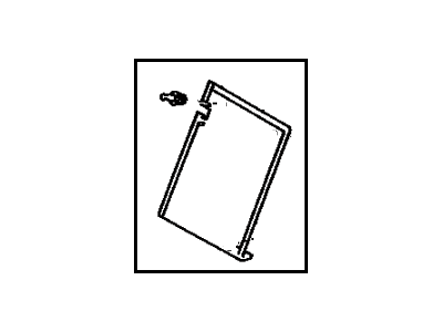 Toyota 71880-32030-02 Carpet Assembly, Rear Seat Back Board, RH