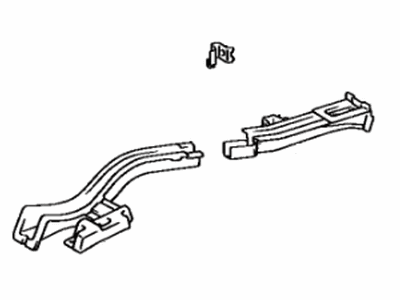 Toyota 57601-32120 Member Sub-Assy, Rear Floor Side, RH