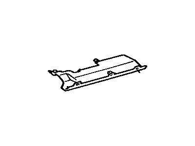 Toyota 55606-32020 Cover Sub-Assembly, Instrument Panel Under