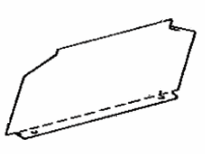 Toyota 64717-32030-03 Cover, Luggage Compartment Trim, Front