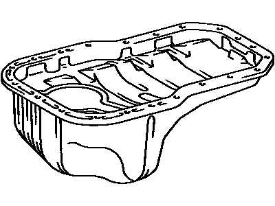 Toyota Celica Oil Pan - 12101-74022