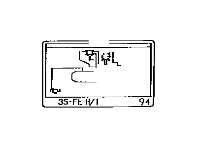 Toyota 17792-62010 Plate, Engine Vacuum Hose Information