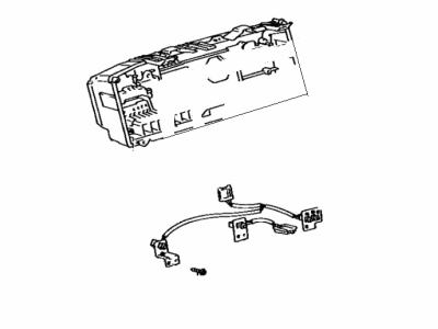 Toyota 83132-32120 Case, Combination Meter