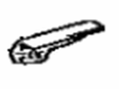 Toyota 64347-32020 Bracket, Package Tray Reinforcement, RH