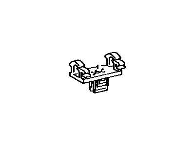 Toyota 76581-32020 Retainer, Back Window Outside Moulding