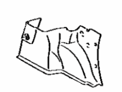 Toyota 64721-32110-03 Cover, Luggage Compartment Trim, Inner RH