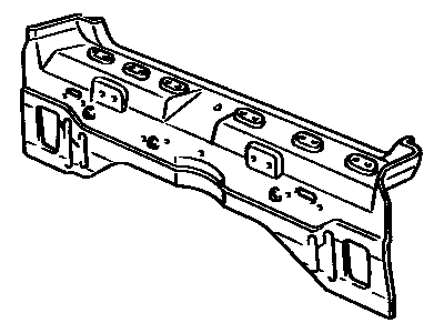 Toyota 57068-32020 Member Sub-Assy, Rear Floor Rear Cross, Inner