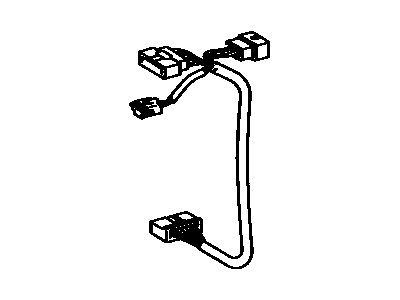 Toyota 88605-32391 Harness Sub-Assembly, Cooler Wiring