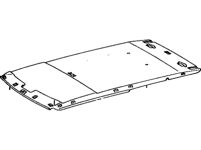 Toyota 63310-32240-03 HEADLINING Assembly, Roof