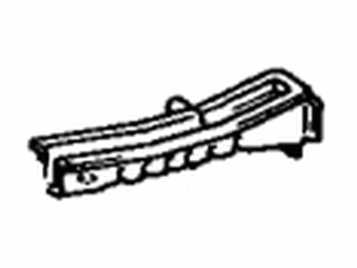 Toyota 57615-32904 Member, Rear Floor Side, Rear RH