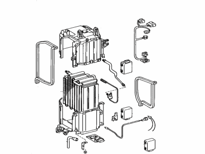 1988 Toyota Camry Evaporator - 88510-32380