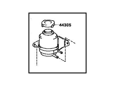 1987 Toyota Camry Power Steering Reservoir - 44360-32030