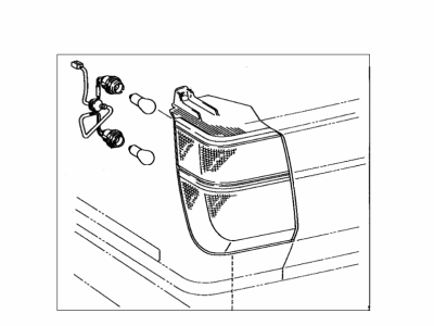 Toyota 81560-32170 Lamp Assy, Rear Combination, LH