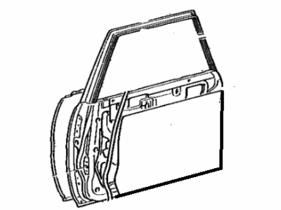 Toyota 67003-32170 Panel Sub-Assembly, Rear Door, RH