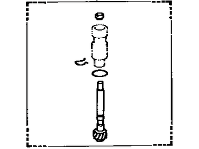 Toyota 33403-39216 Gear Sub-Assembly, SPEEDOMETER Driven