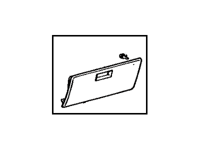 Toyota 55550-32050-05 Door Assembly, Glove Compartment