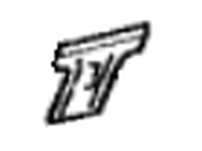Toyota 61341-32030 Pillar, Center Body, Inner Upper RH