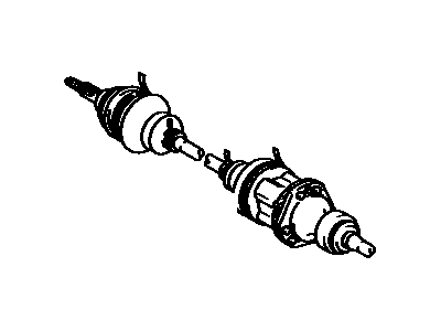 1988 Toyota Camry Axle Shaft - 43410-32120