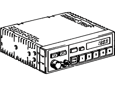 Toyota 86120-22590 Receiver Assembly, Radio