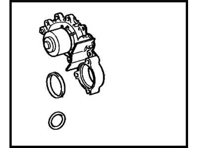 1990 Toyota Camry Water Pump - 16100-69206