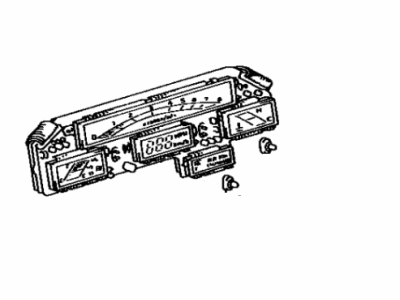 Toyota 83291-32040 Computer, Combination Meter