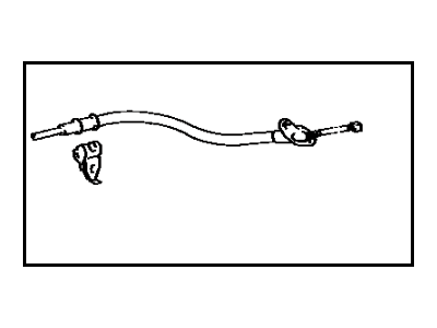 Toyota 46430-32130 Cable Assembly, Parking Brake