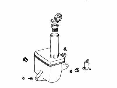 Toyota 85331-32170 Jar Assy, Windshield Washer