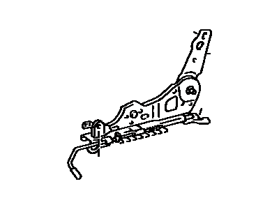 Toyota 72011-32060 ADJUSTER Sub-Assembly, Front Seat, Outer RH