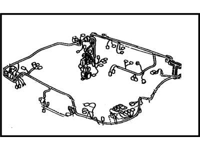 Toyota 82111-32081 Wire, Engine Room Main