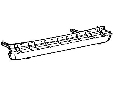 Toyota 52023-32060 Reinforcement Sub-Assy, Rear Bumper