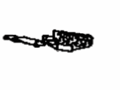 Toyota 19943-62010 Plate, RESISTIVE Cord Clamp Support